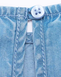 New Dunnes Stores Chambray Short And Top - Two Piece Set (6 Months-5 Years)