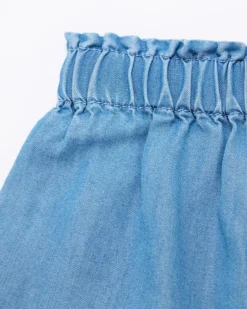 New Dunnes Stores Chambray Short And Top - Two Piece Set (6 Months-5 Years)
