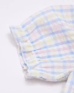 Outlet Dunnes Stores Check Dress With Bloomers (Newborn-12 Months)