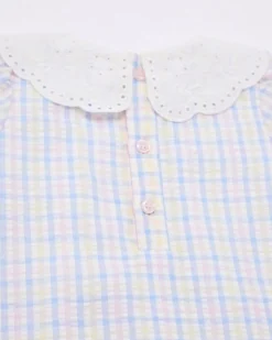 Outlet Dunnes Stores Check Dress With Bloomers (Newborn-12 Months)