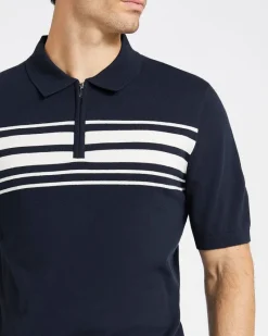 Online Dunnes Stores Chest Stripe Polo