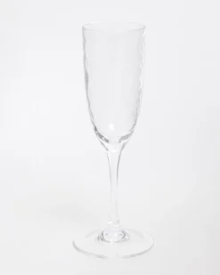 Fashion Dunnes Stores Clear Hammered Champagne Glass