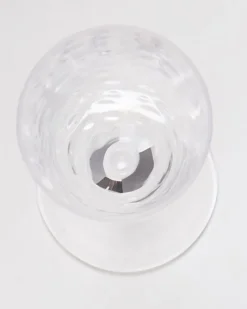 Fashion Dunnes Stores Clear Hammered Champagne Glass