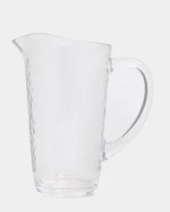Fashion Dunnes Stores Clear Hammered Jug