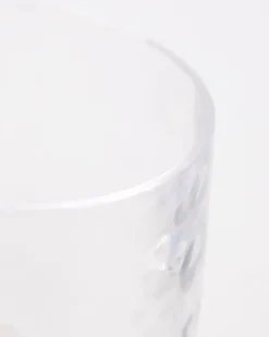 New Dunnes Stores Clear Hammered Tumbler
