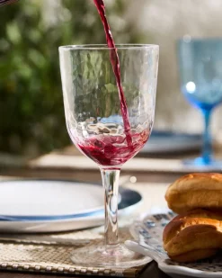 Best Dunnes Stores Clear Hammered Wine Glass