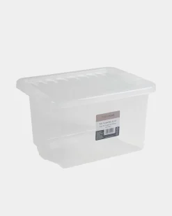 Hot Dunnes Stores Clear Storage Box With Lid