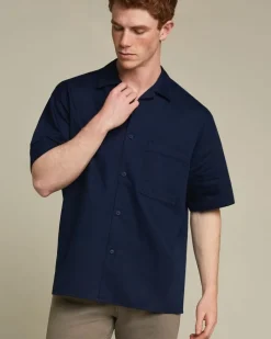Clearance Dunnes Stores Cotton Herringbone Shirt