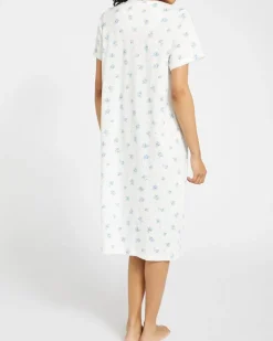 Fashion Dunnes Stores Cotton Modal Lace Nightdress