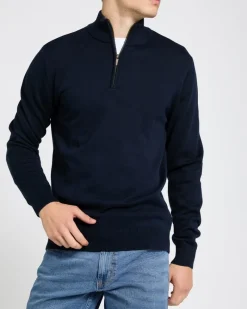 Outlet Dunnes Stores Cotton Quarter Zip Jumper