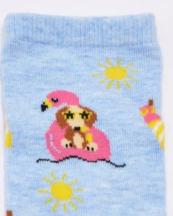 Clearance Dunnes Stores Cotton Rich Crew Socks - Pack Of 5