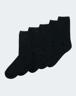 Clearance Dunnes Stores Cotton Rich Crew Socks - Pack Of 5