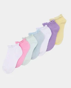 Hot Dunnes Stores Cotton Rich Trainer Socks - Pack Of 7