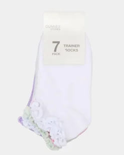 Hot Dunnes Stores Cotton Rich Trainer Socks - Pack Of 7