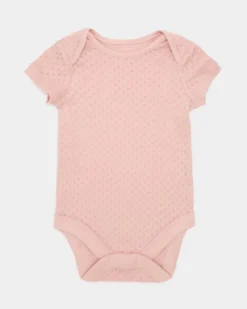Discount Dunnes Stores Cotton Short-Sleeved Bodysuits - Pack Of 5 (Newborn-3 Years)