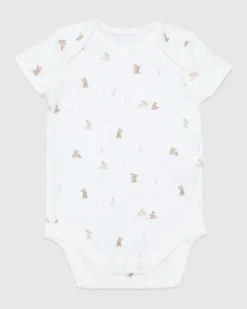 Hot Dunnes Stores Cotton Short-Sleeved Bodysuits - Pack Of 5 (Newborn-3 Years)
