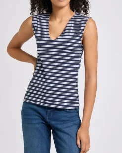 Outlet Dunnes Stores Cotton Stretch V-Neck Vest
