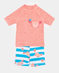 Best Dunnes Stores Crab Rashguard Set (9 Months-6 Years)