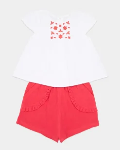 Fashion Dunnes Stores Crinkle Two-Piece Set (6 Months-5 Years)