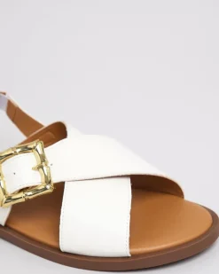 Discount Dunnes Stores Cross Strap Flat Sandal