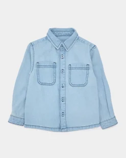 Sale Dunnes Stores Denim Shirt (6 Months-5 Years)