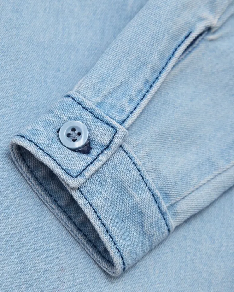 Sale Dunnes Stores Denim Shirt (6 Months-5 Years)