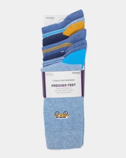 Hot Dunnes Stores Design Socks - Pack Of 7