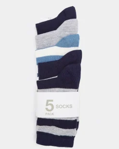 Outlet Dunnes Stores Design Socks - Pack Of 5