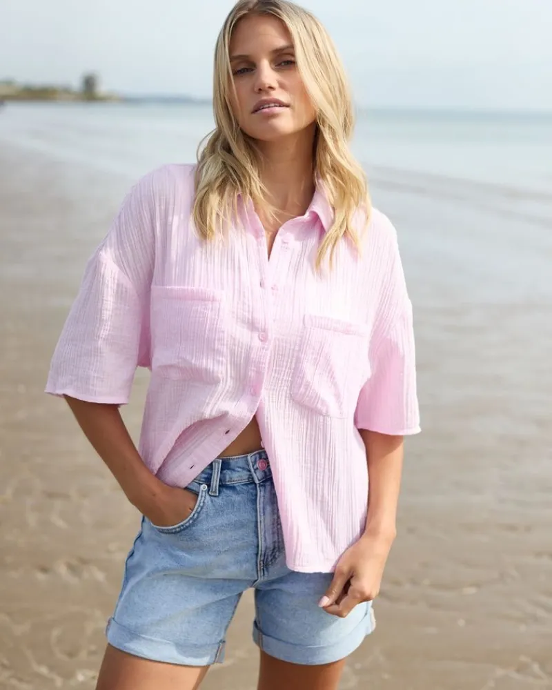 Best Dunnes Stores Double Cloth Co-Ord Resort Shirt