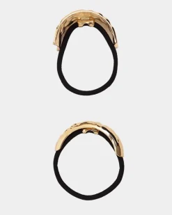 Sale Dunnes Stores Embossed Hair Ties - Pack Of 2