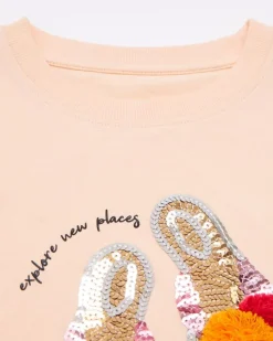 New Dunnes Stores Fashion Sequin T-Shirt (3-14 Years)