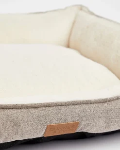 Clearance Dunnes Stores Faux Linen Dog Box Bed