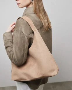 Clearance Dunnes Stores Faux Suede Tote Bag