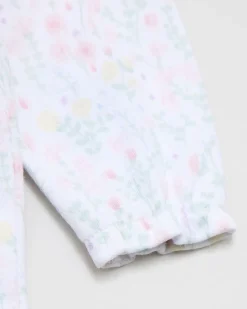 Fashion Dunnes Stores Floral Collar Sleepsuit (Newborn-12 Months)
