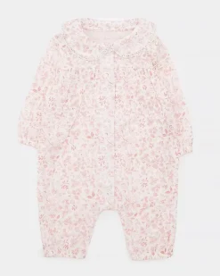 Outlet Dunnes Stores Floral Sleepsuit (Newborn-12 Months)