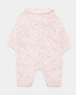 Outlet Dunnes Stores Floral Sleepsuit (Newborn-12 Months)