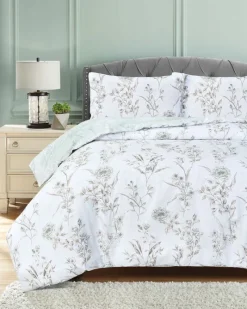 Fashion Dunnes Stores Foliage 100% Cotton Duvet Set