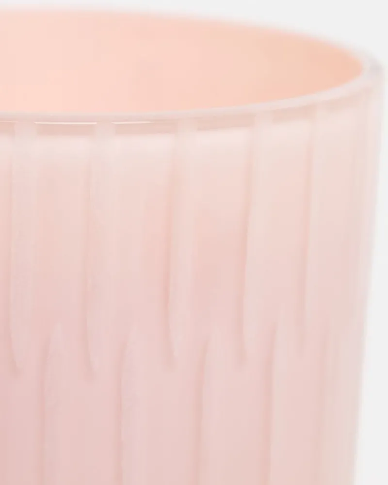 New Dunnes Stores Francis Brennan the Collection Pink Cut Glass Candle