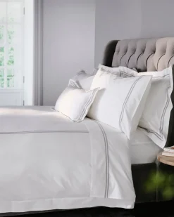 Hot Dunnes Stores Francis Brennan the Collection Grey Double Stripe Duvet Cover