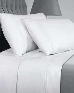 Hot Dunnes Stores Francis Brennan the Collection White Double Stripe Duvet Cover