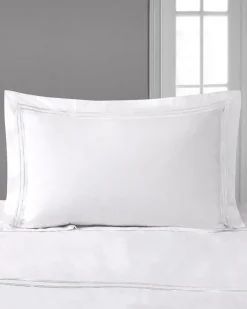 Best Dunnes Stores Francis Brennan the Collection White Stripe Oxford Pillowcase