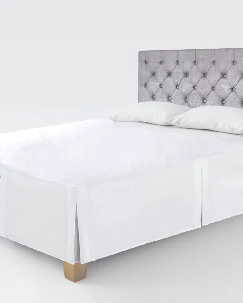 Discount Dunnes Stores Francis Brennan the Collection White Valance Bed Sheet