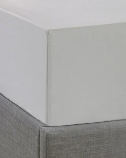 Fashion Dunnes Stores Francis Brennan the Collection Extra Deep Grey Fitted Sheet