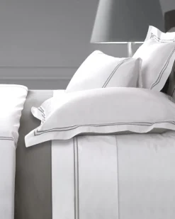 Fashion Dunnes Stores Francis Brennan the Collection White Stripe Euro Pillowcase