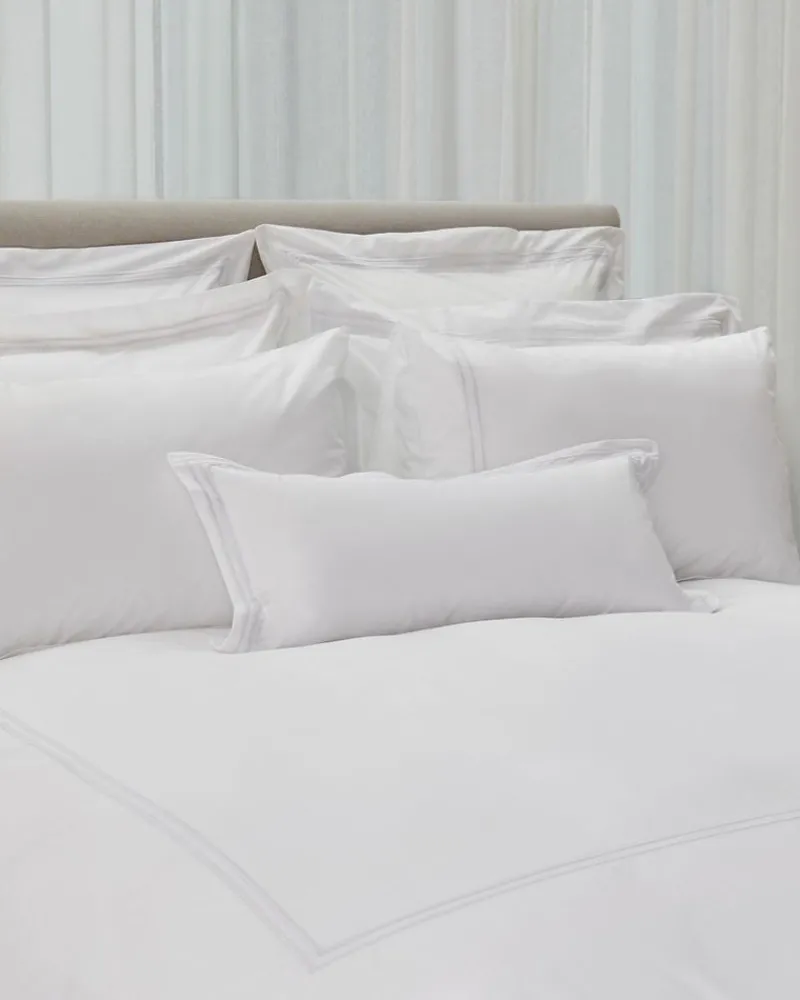 Discount Dunnes Stores Francis Brennan the Collection White Stripe Bolster