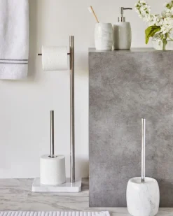 New Dunnes Stores Francis Brennan the Collection Italian Marble Toilet Brush