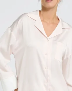 Fashion Dunnes Stores Francis Brennan the Collection Moyvane Blush Pyjama Set