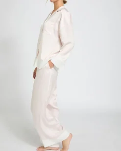Fashion Dunnes Stores Francis Brennan the Collection Moyvane Blush Pyjama Set