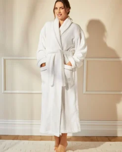 Outlet Dunnes Stores Francis Brennan the Collection White Luxury Robe