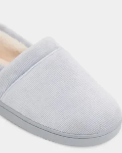 Hot Dunnes Stores Full Back Corduroy Slippers